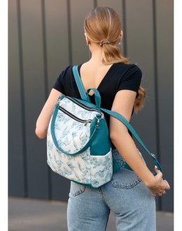 Рюкзак-сумка TRINITY мурена з пальмами
