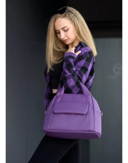 Жіноча спортивна сумка (фіолетова)
