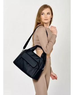 Жіноча спортивна сумка (чорна)